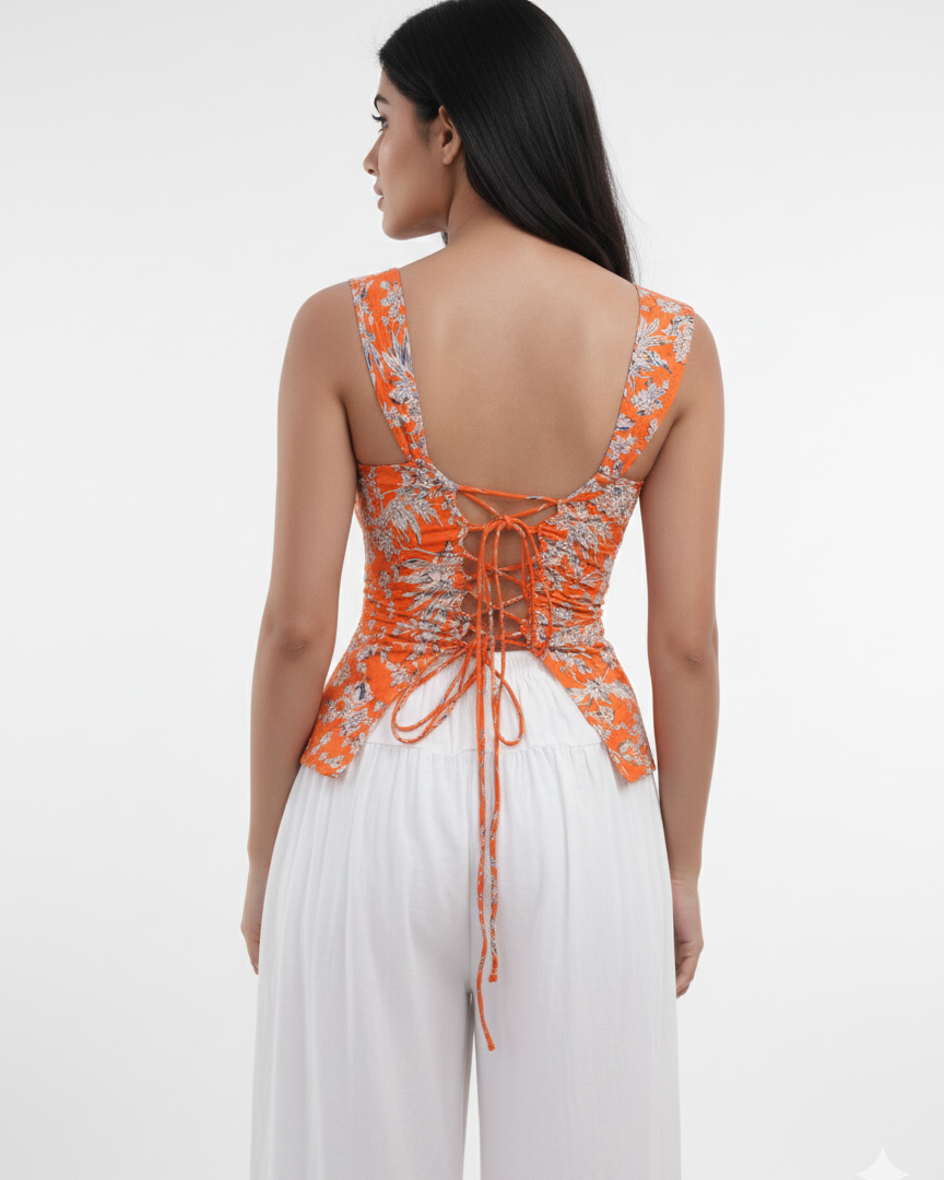 Aarzoo Backless Kurti- Women