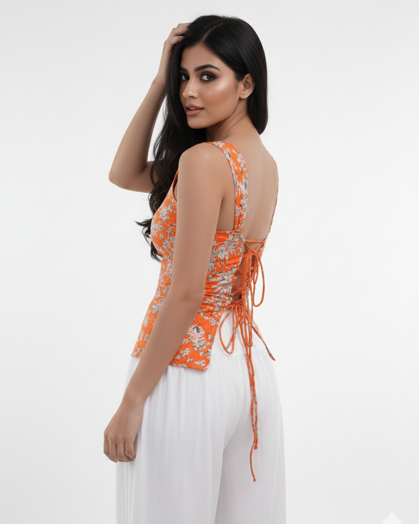 Aarzoo Backless Kurti- Women