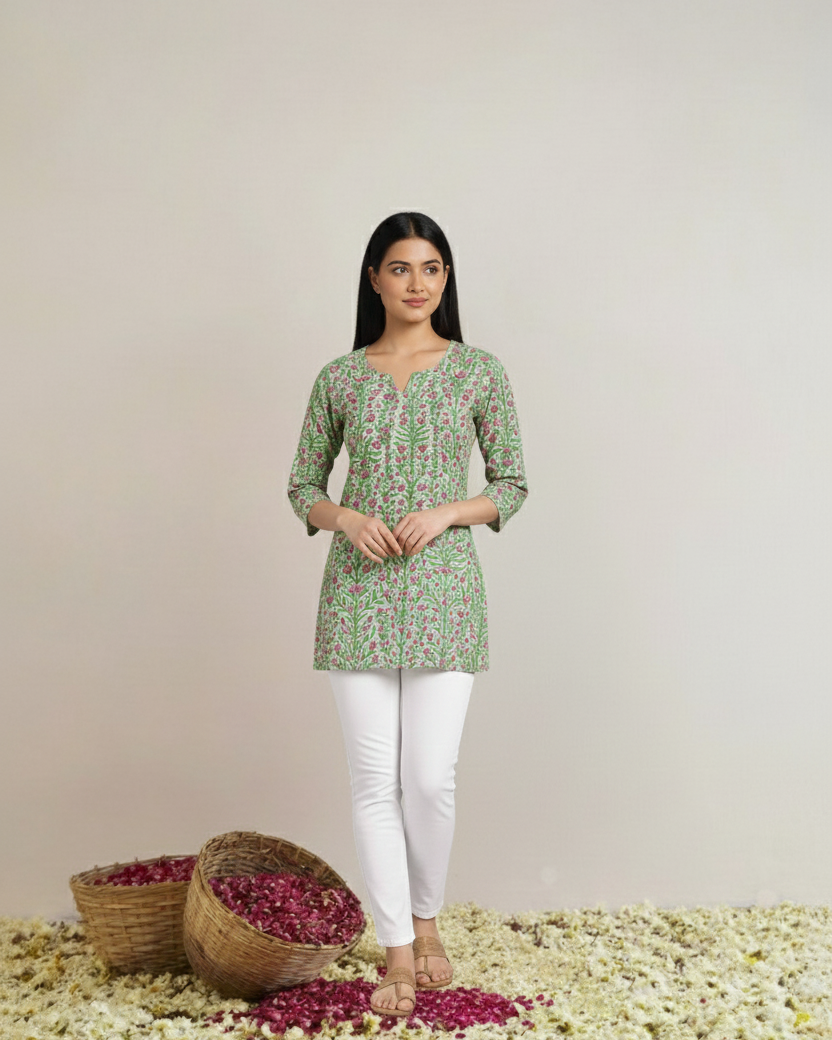 Bela Straight Kurti- Women