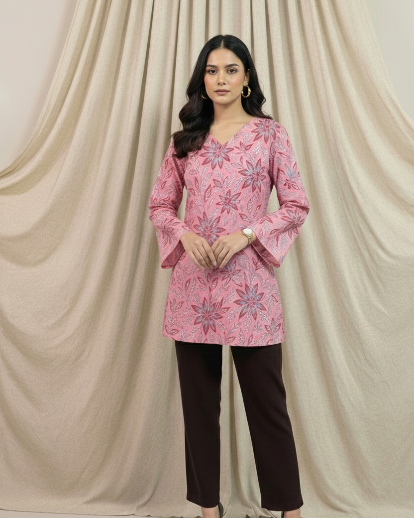 Jasmine Bell Sleeve Kurti- Women