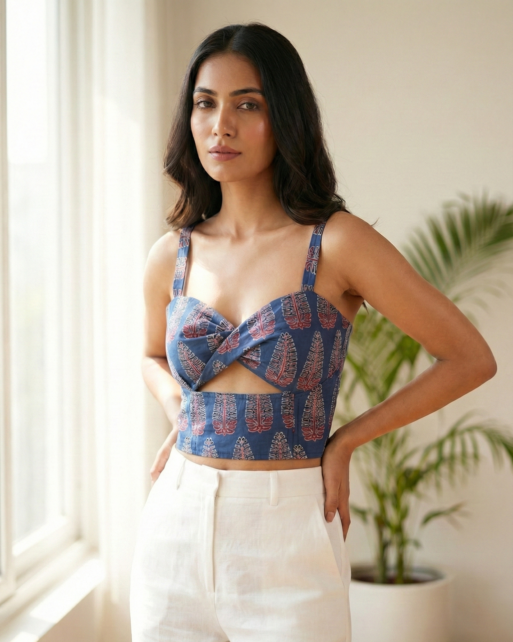 Reem Ajrak Bralette Kurti