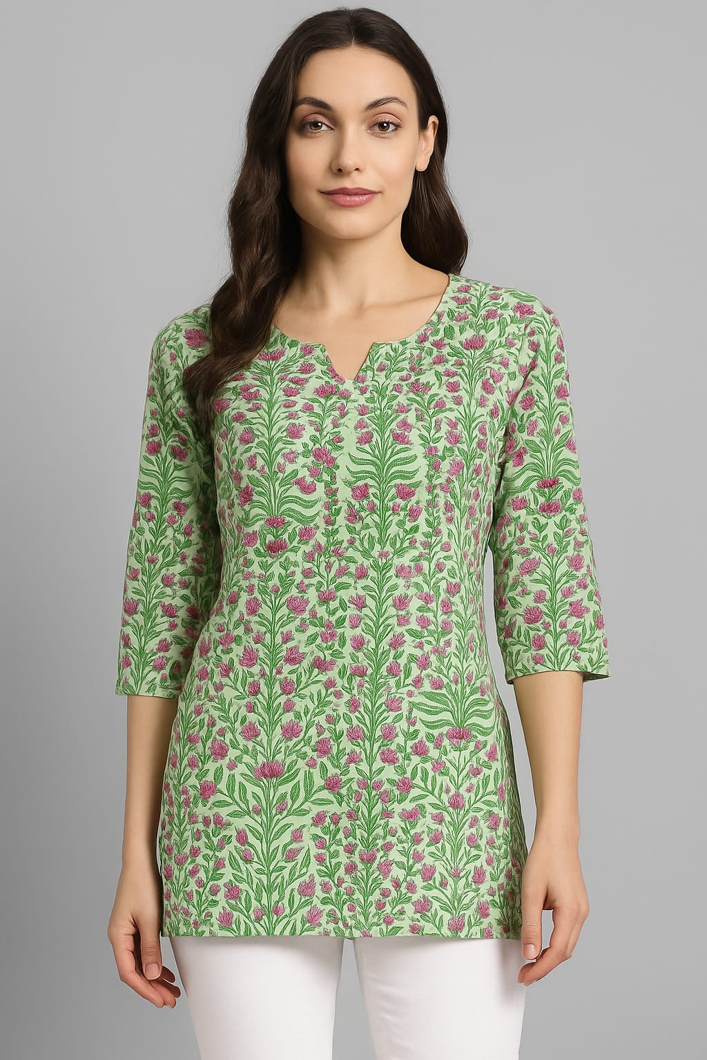 Bela Straight Kurti- Women